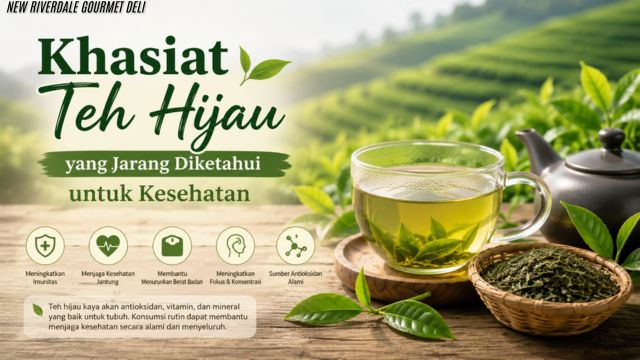 Khasiat Teh Hijau yang Jarang Diketahui untuk Kesehatan