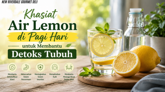 Khasiat Air Lemon di Pagi Hari untuk Membantu Detoks Tubuh