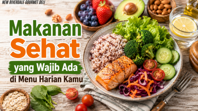 Makanan Sehat yang Wajib Ada di Menu Harian Kamu