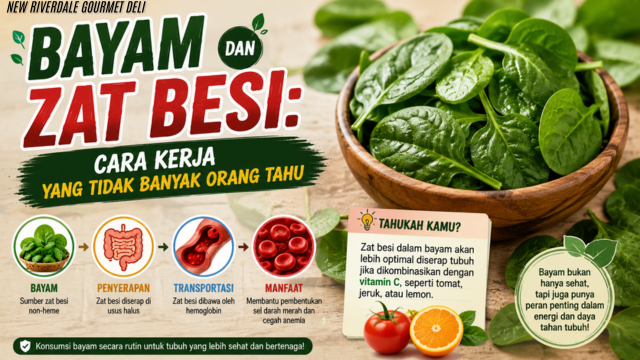 Bayam dan Zat Besi: Cara Kerja yang Tidak Banyak Orang Tahu