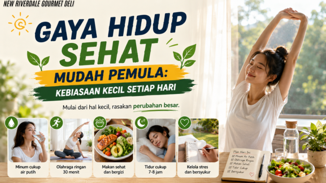 Gaya Hidup Sehat Mudah Pemula: Kebiasaan Kecil Setiap Hari