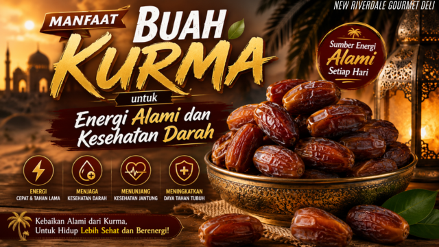 Manfaat Buah Kurma untuk Energi Alami dan Kesehatan Darah