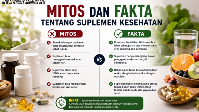 Mitos dan Fakta Tentang Suplemen Kesehatan