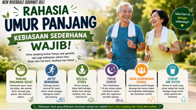 Rahasia Umur Panjang - Kebiasaan Sederhana Wajib