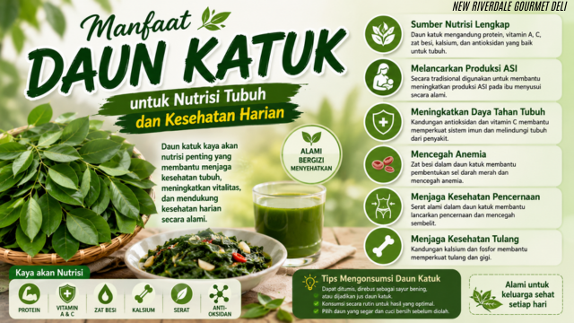 Manfaat Daun Katuk untuk Nutrisi Tubuh dan Kesehatan Harian