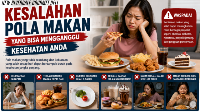 Kesalahan Pola Makan yang Bisa Mengganggu Kesehatan Anda