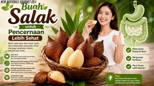Buah Salak untuk Pencernaan Lebih Sehat