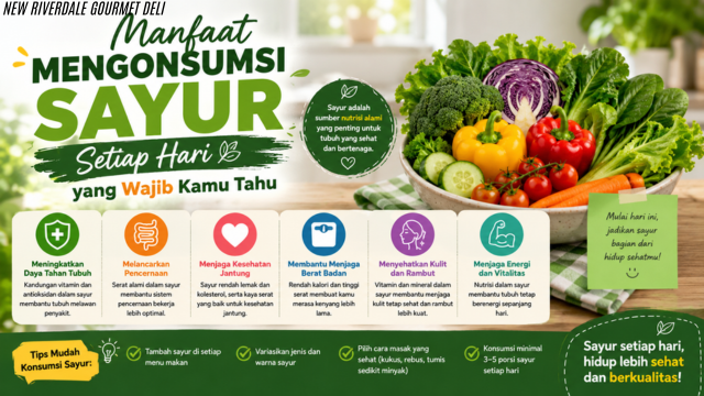 Manfaat Mengonsumsi Sayur Setiap Hari yang Wajib Kamu Tahu