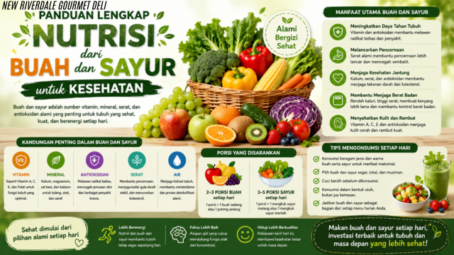 Panduan Lengkap Nutrisi dari Buah dan Sayur untuk Kesehatan