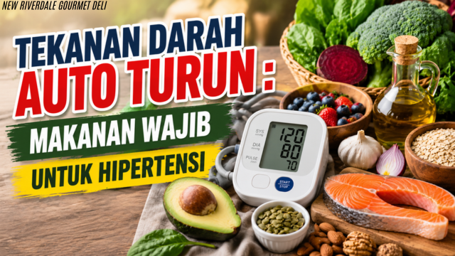 Tekanan Darah Auto Turun : Makanan Wajib Untuk Hipertensi
