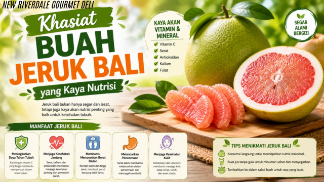 Khasiat Buah Jeruk Bali yang Kaya Nutrisi