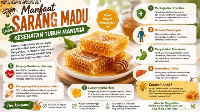 Manfaat Sarang Madu Untuk Kesehatan Tubuh Manusia