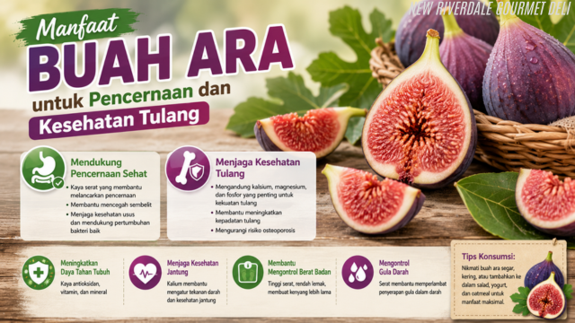 Manfaat Buah Ara untuk Pencernaan dan Kesehatan Tulang