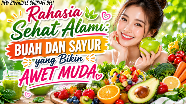Rahasia Sehat Alami: Buah dan Sayur yang Bikin Awet Muda