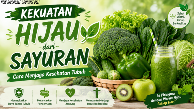 Kekuatan Hijau dari Sayuran : Cara Menjaga Kesehatan Tubuh