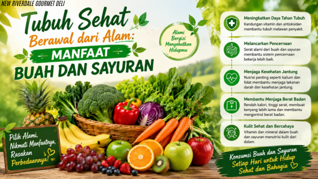Tubuh Sehat Berawal dari Alam: Manfaat Buah dan Sayuran
