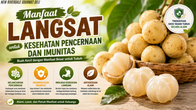 Manfaat Langsat untuk Kesehatan Pencernaan dan Imunitas