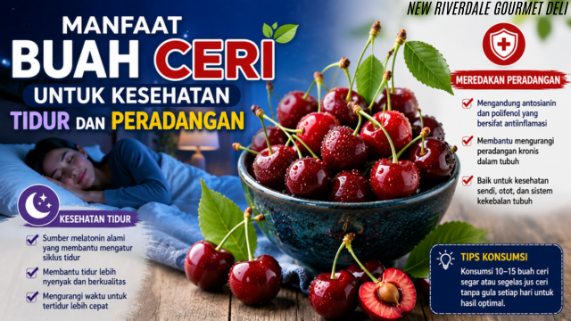 Manfaat Buah Ceri untuk Kesehatan Tidur dan Peradangan