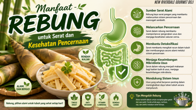 Manfaat Rebung untuk Serat dan Kesehatan Pencernaan